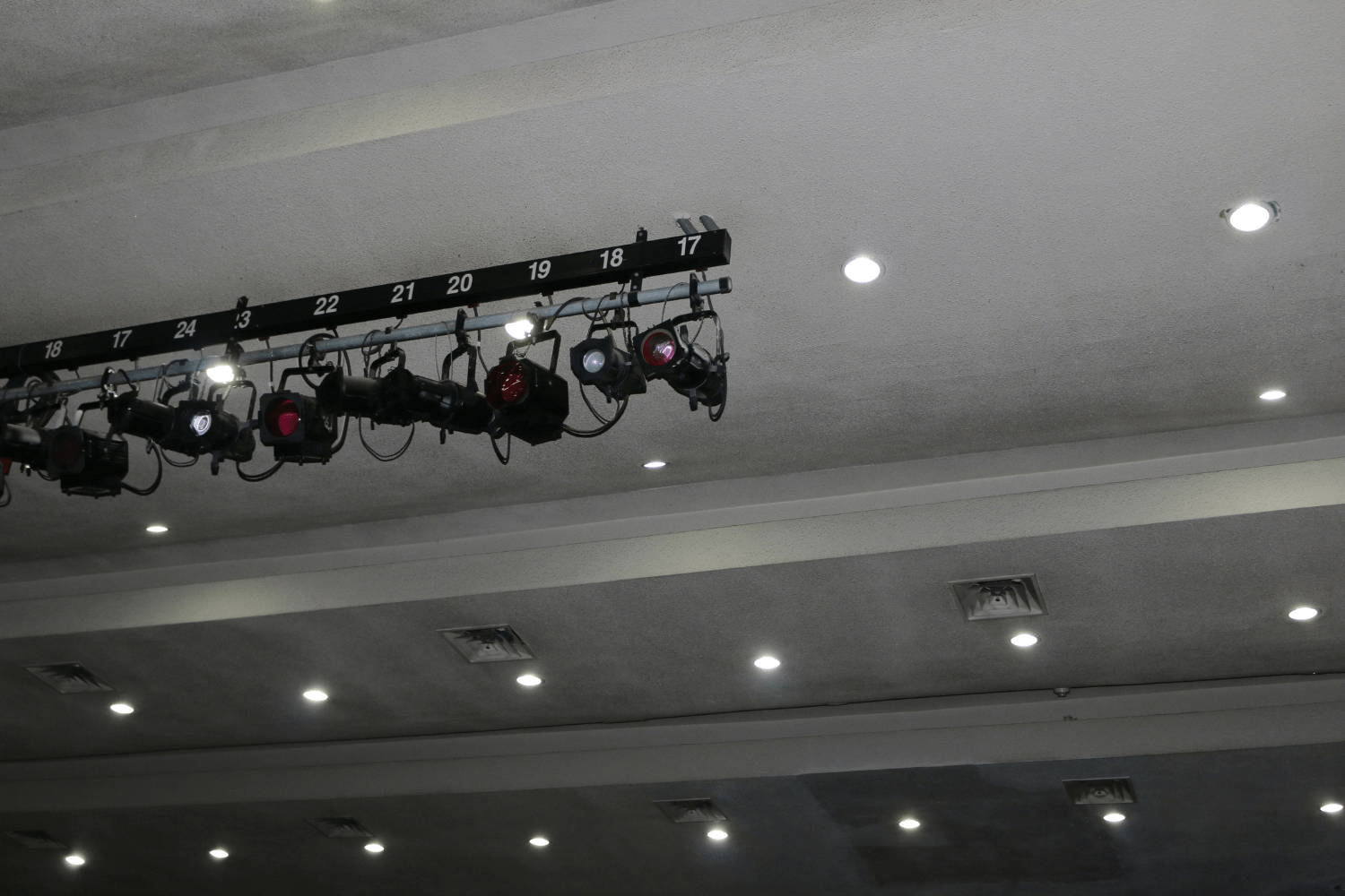 Lichtinstallatie Auditorium